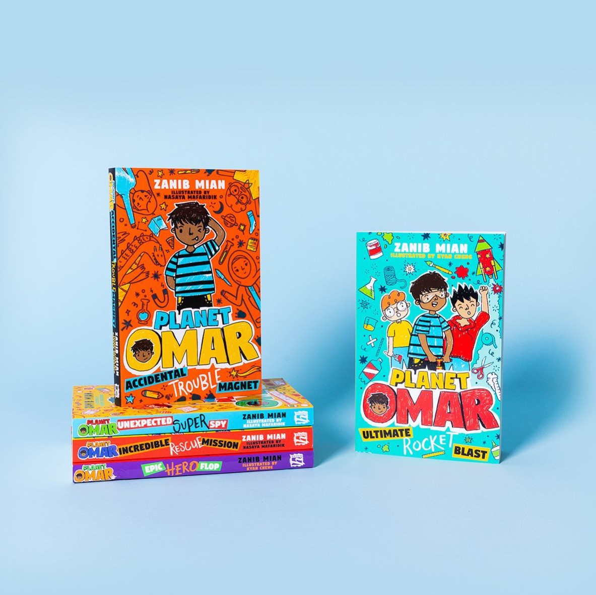 Planet Omar Books Bundle Deal: 5 Books