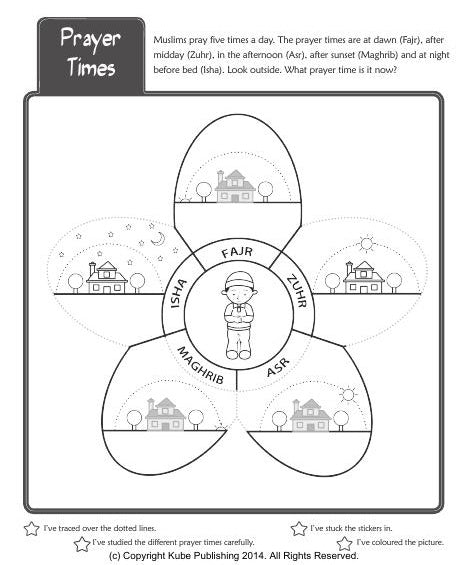 Prayer Times — inside activity page