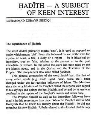 Hadith And Sunnah: Ideals and Realities