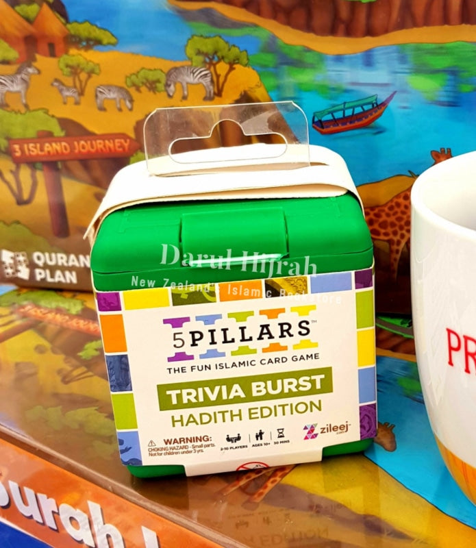 5Pillars Trivia Burst: Hadith Edition - The Fun Islamic Card Game Games