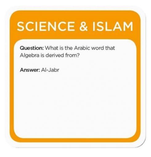 5Pillars Trivia Burst: SCIENCE and ISLAM - The Fun Islamic Card Game