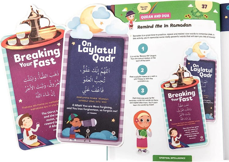 Ramadan Activity Book (Big Kids) with over 200 stickers!