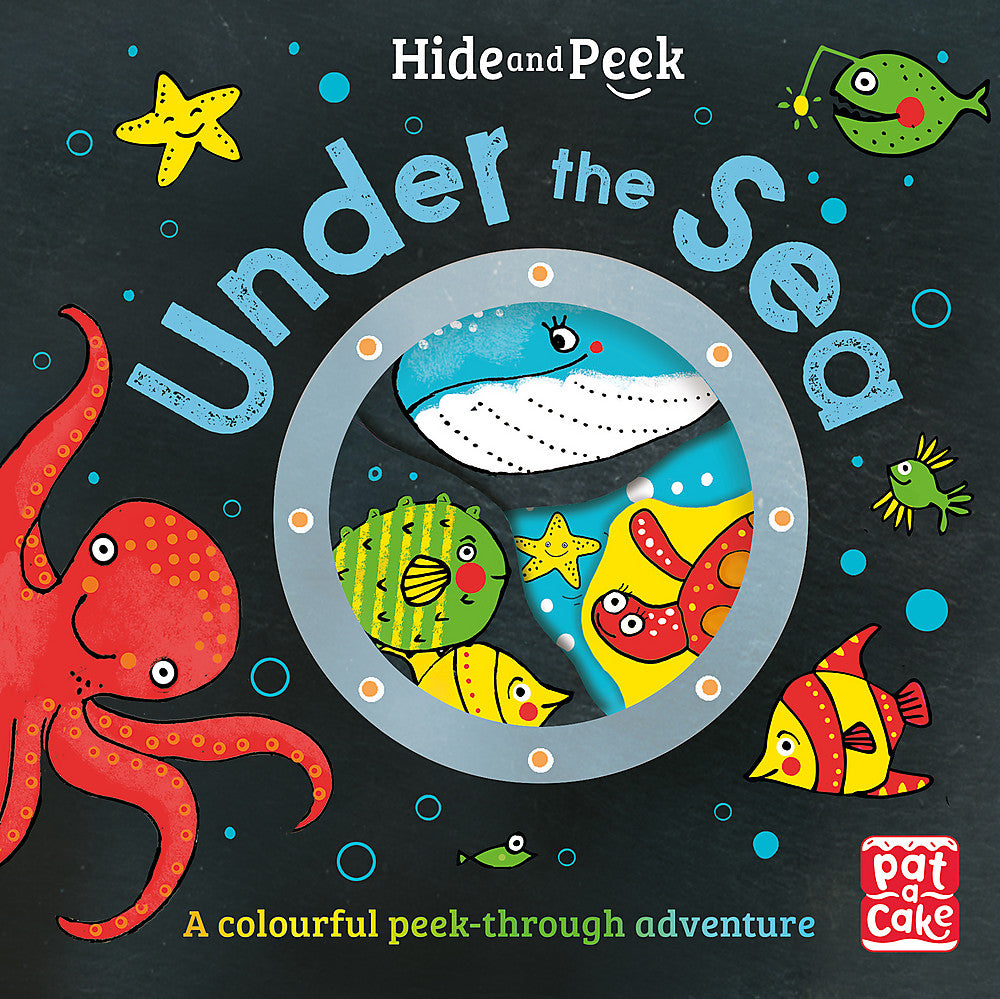 Hide and Peek: Under the Sea, colourful, interactive board book