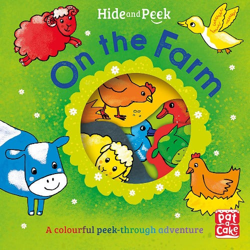 Hide and Peek: On the Farm, A colourful, Interactive board book