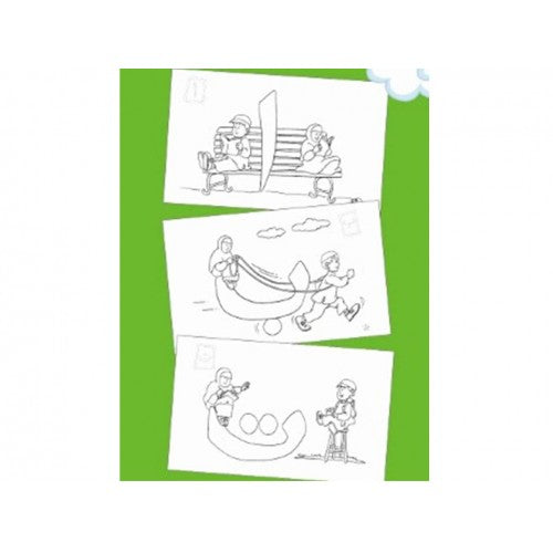 Match With Me: Arabic Fun Letters - Colouring Book
