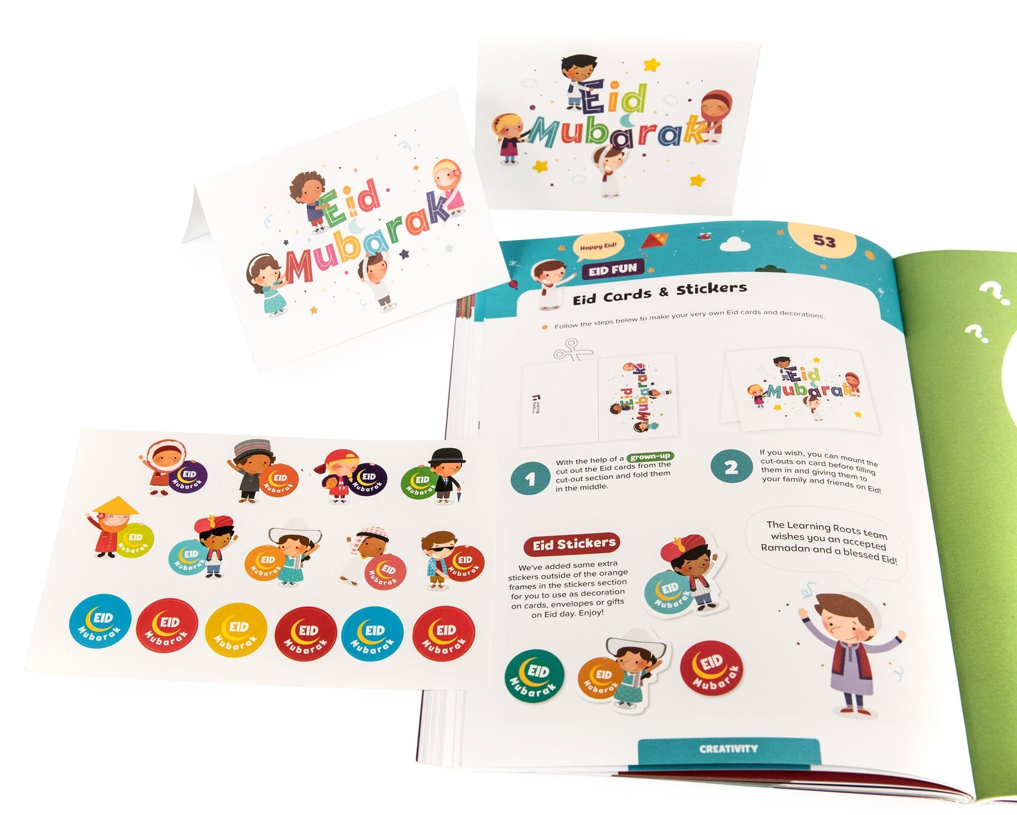 Ramadan Activity Book with 200+ stickers