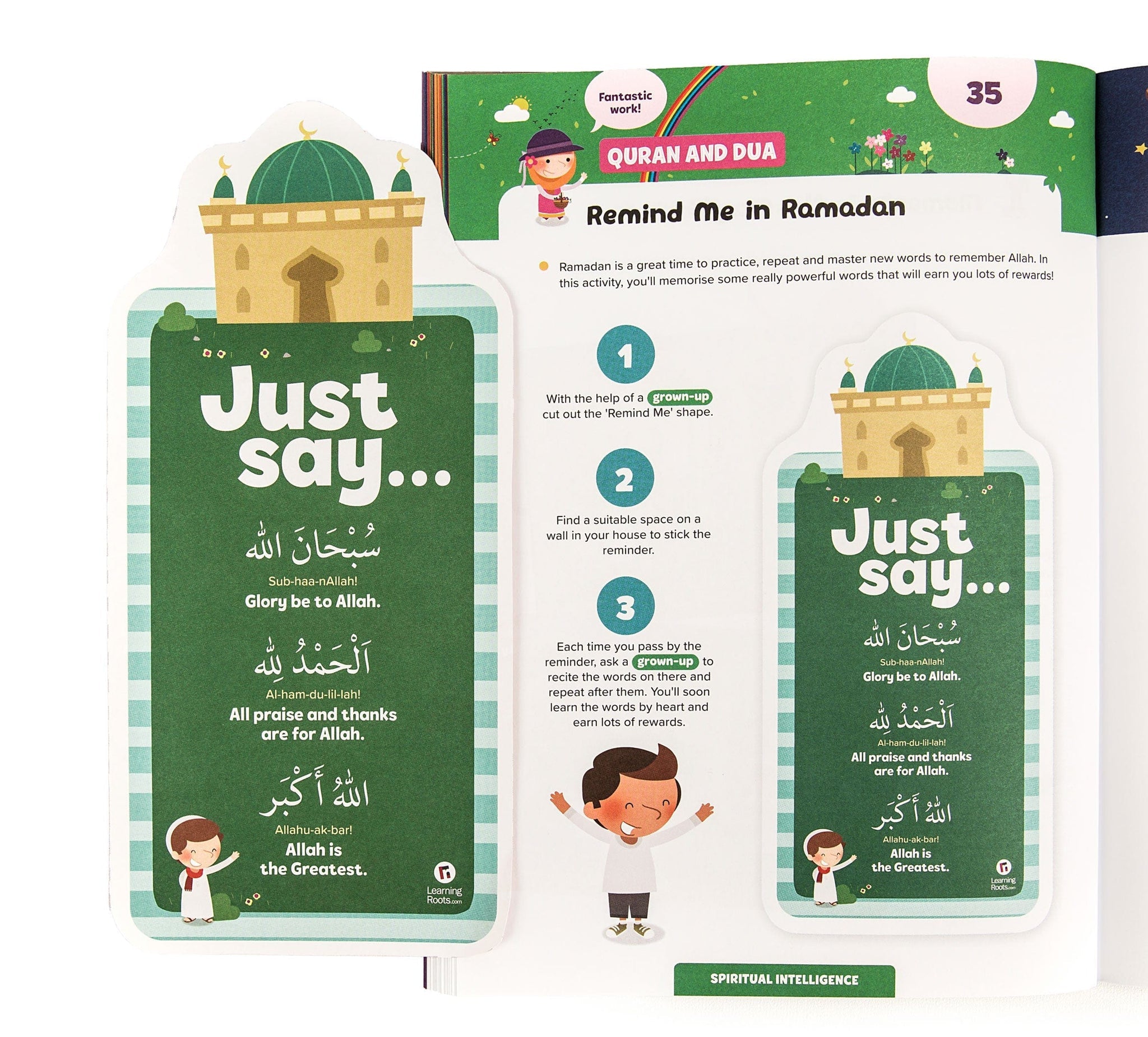 Ramadan Activity Book with 200+ stickers