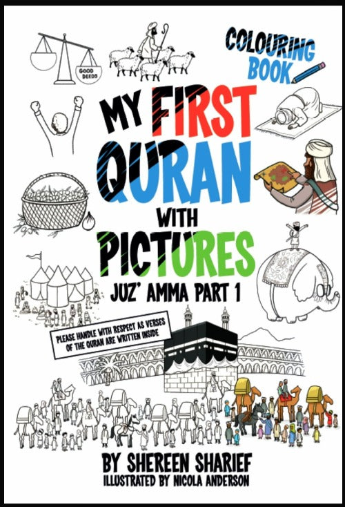 My First Quran with Pictures, Juz Amma: Colouring Books, Part 1 and Part 2