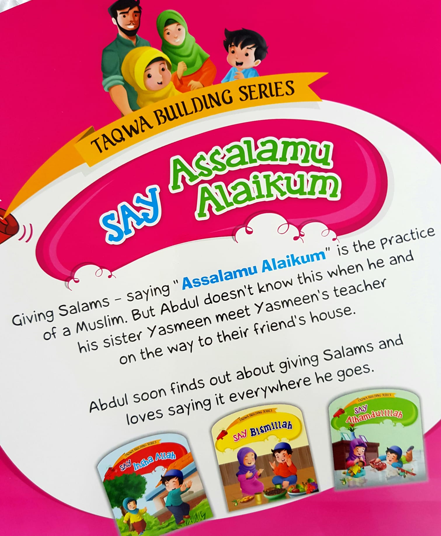 Say Assalamu Alaikum (Taqwa Building Series)