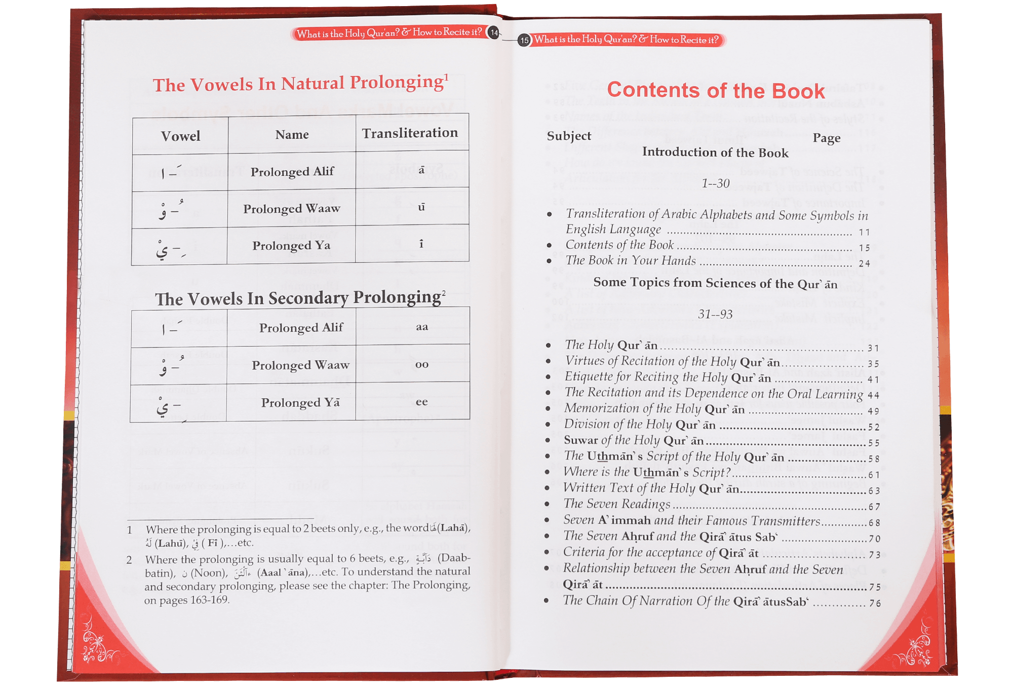 What Is The Quran And How To Recite It? A Book of how to recite the Arabic in the Quran