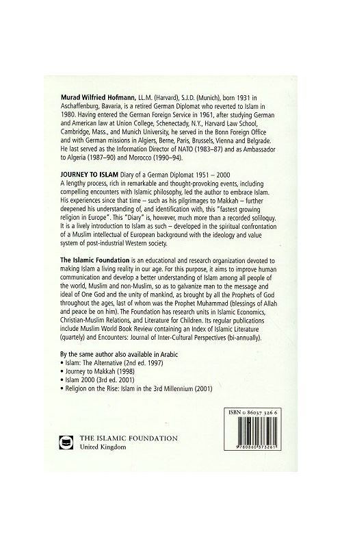 Journey to Islam: Diary of a German Diplomat