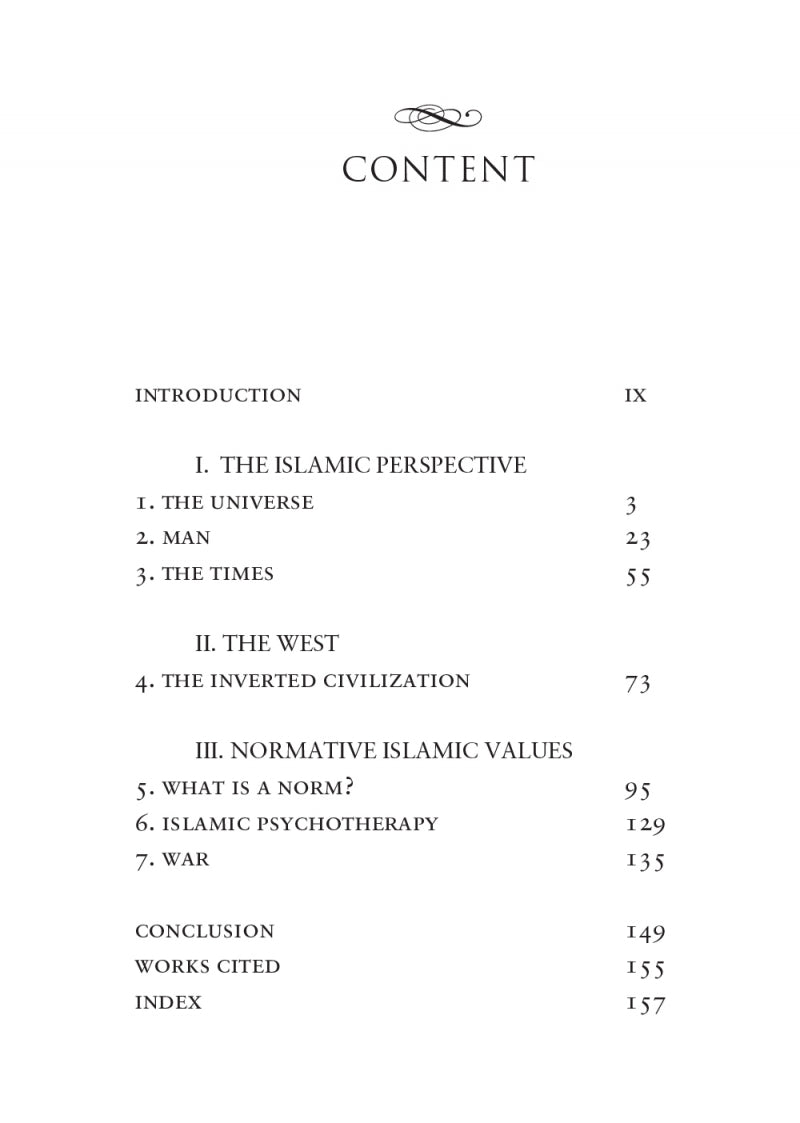 Man and the Universe: An Islamic Perspective