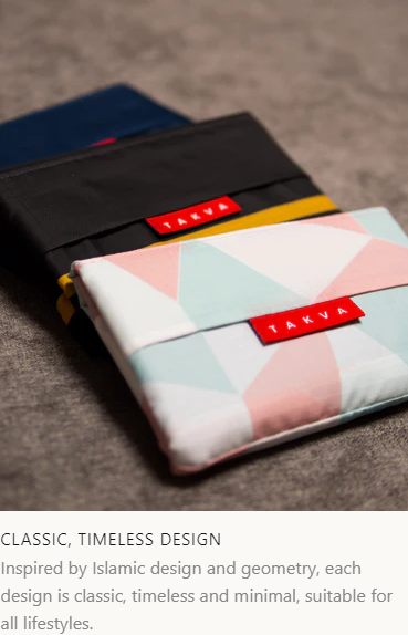 Travel/Portable Prayer Mat, The Pocket Sejadah