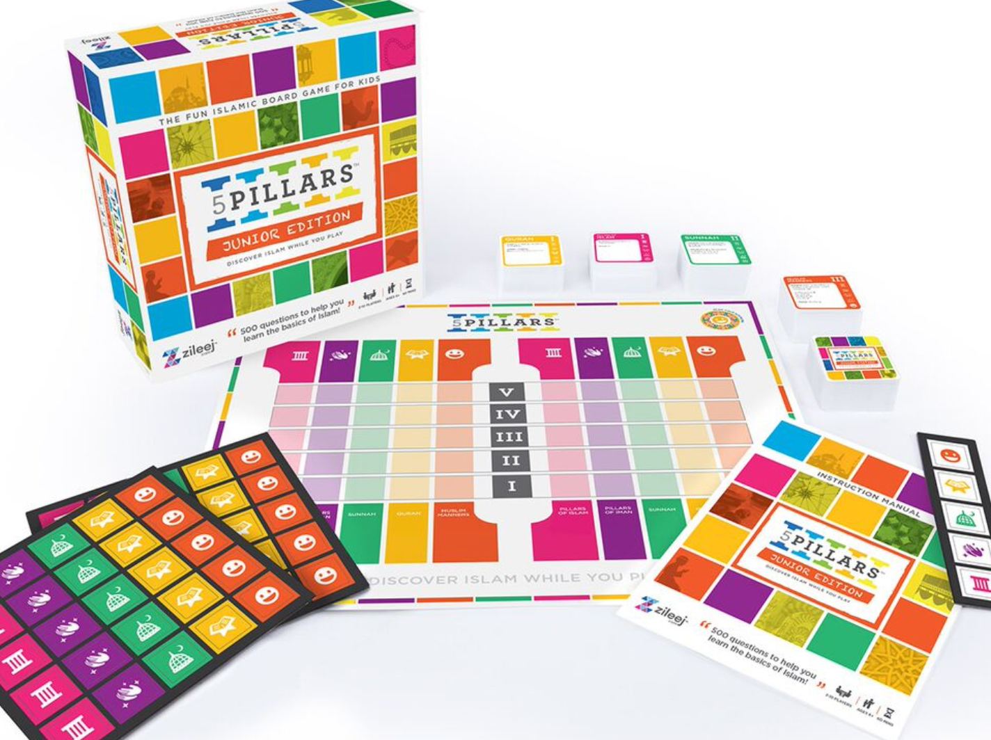 5Pillars: JUNIOR EDITION - Discover Islam While You Play Board Game