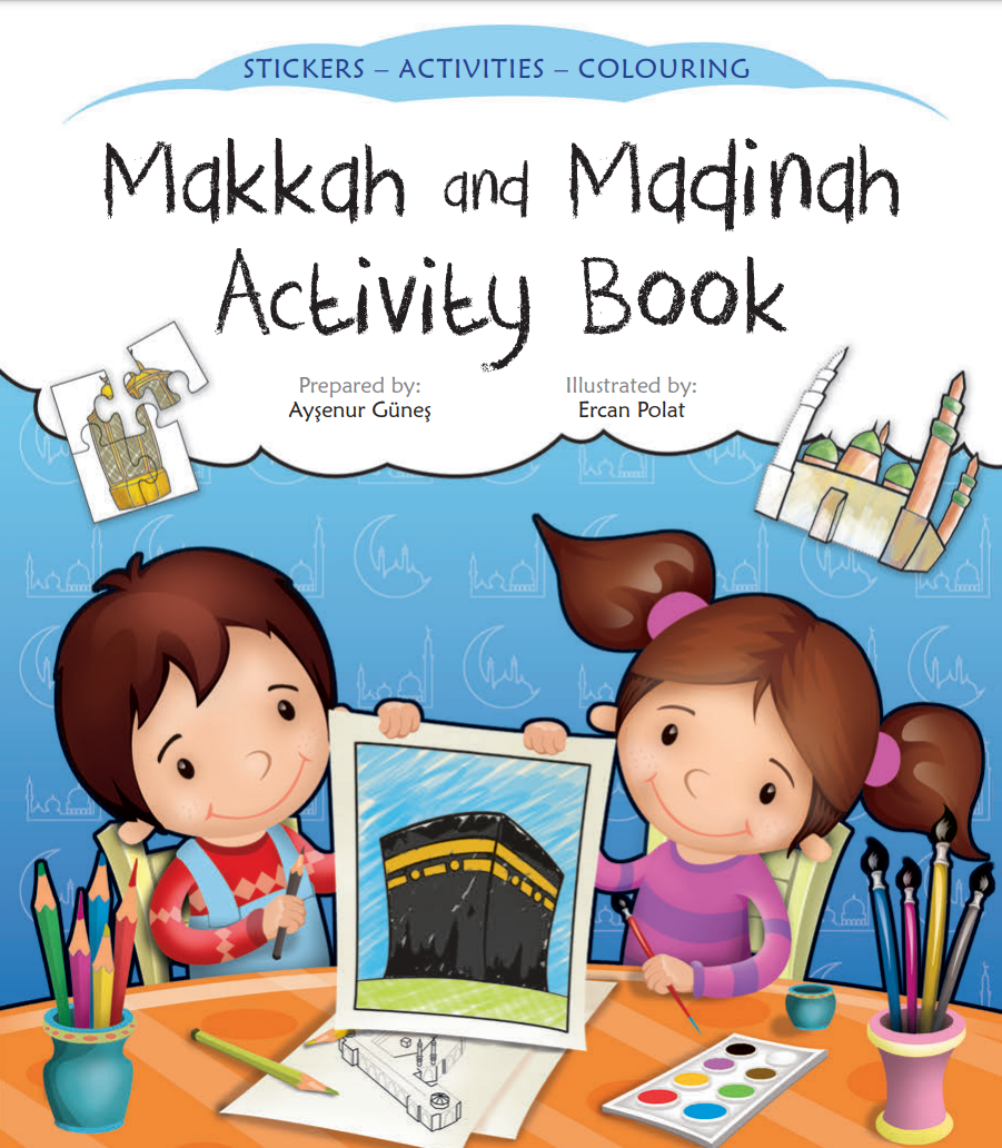 Makkah and Madinah Activity Book with stickers