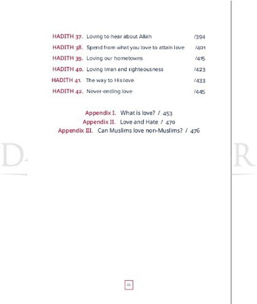 This Is Love interior page about love in Islam