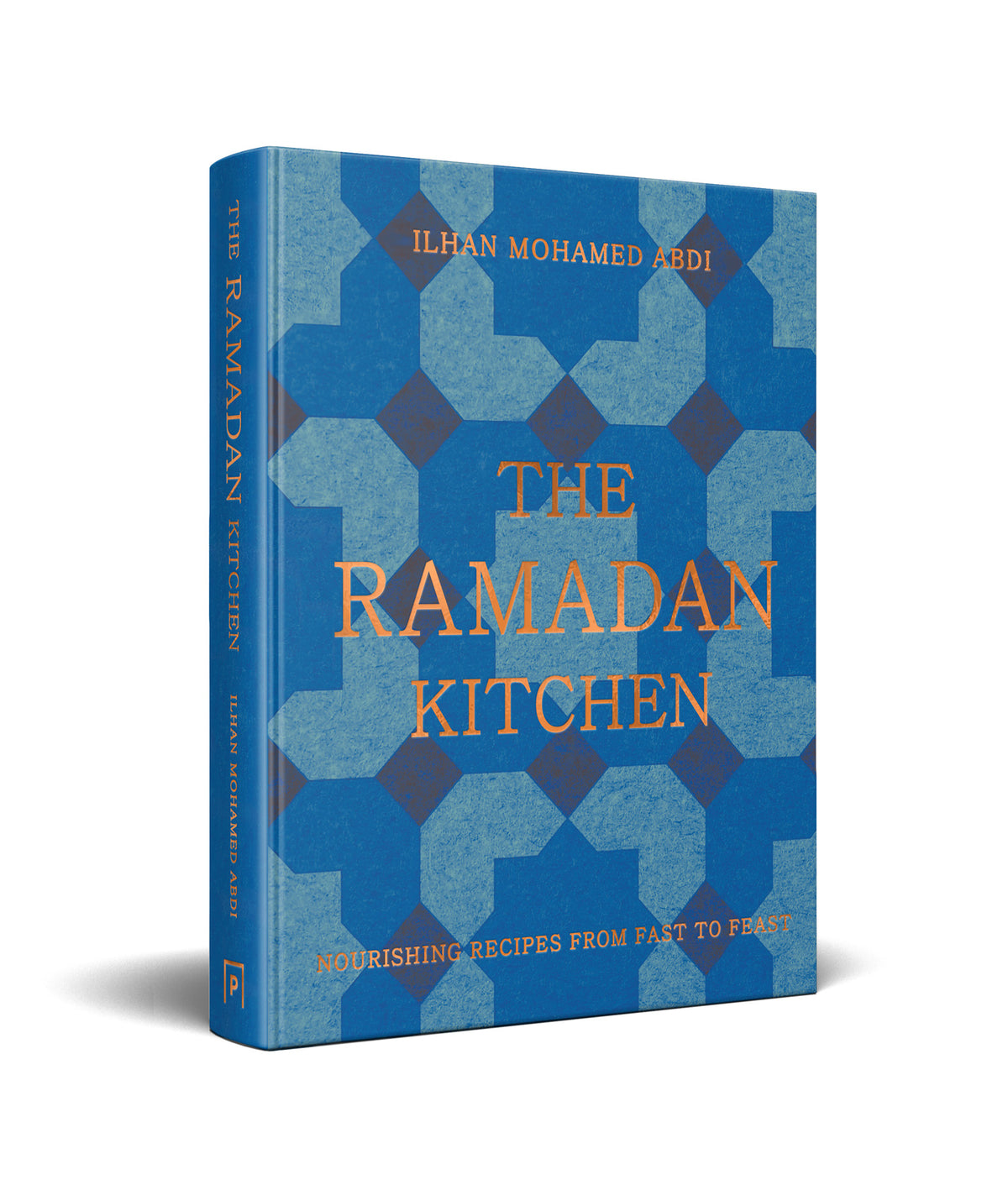 The Ramadan Kitchen by Ilhan Mohamed Abdi – angled hardback cover and spine