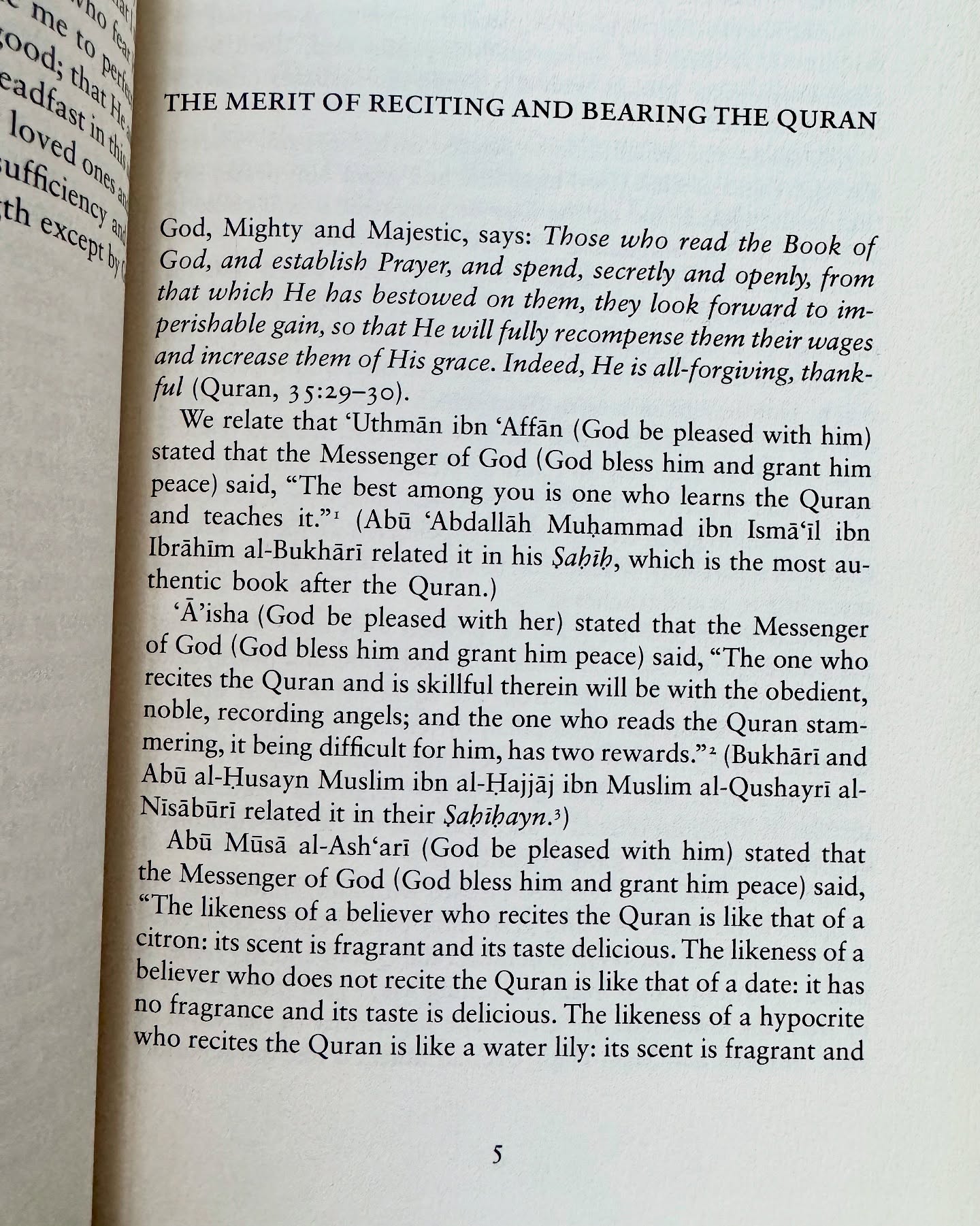 Etiquette with the Quran, Imam An-Nawawi