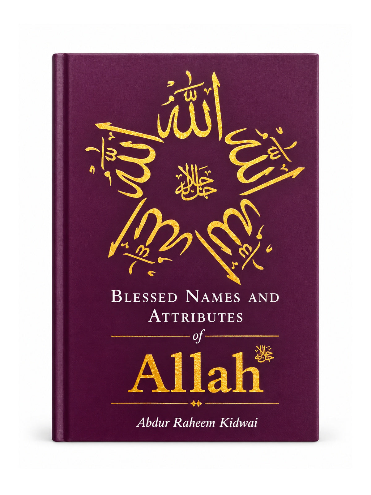 Blessed Names and Attributes of Allah — front cover