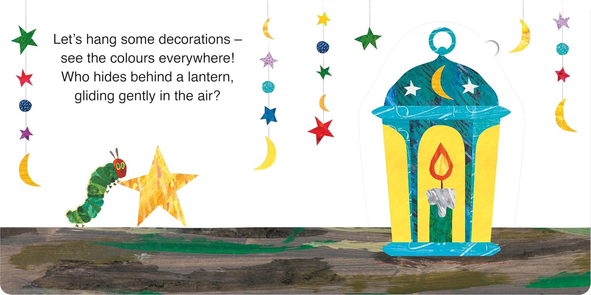 The Very Hungry Caterpillar’s Eid interior – Eid lantern and decorations