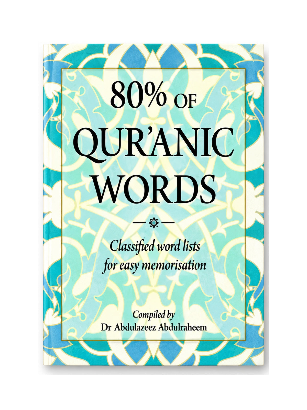 80% of Qur’anic Words — teal and cream front cover