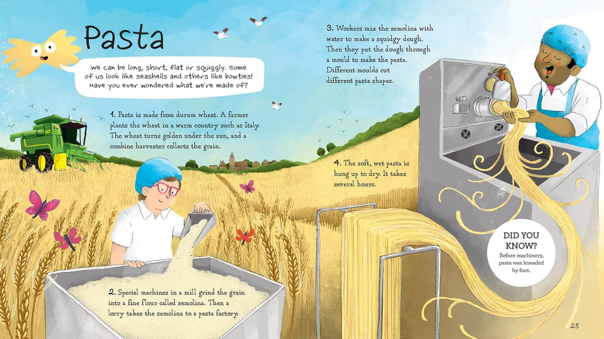 Where Does My Food Come From? interior – how pasta is made
