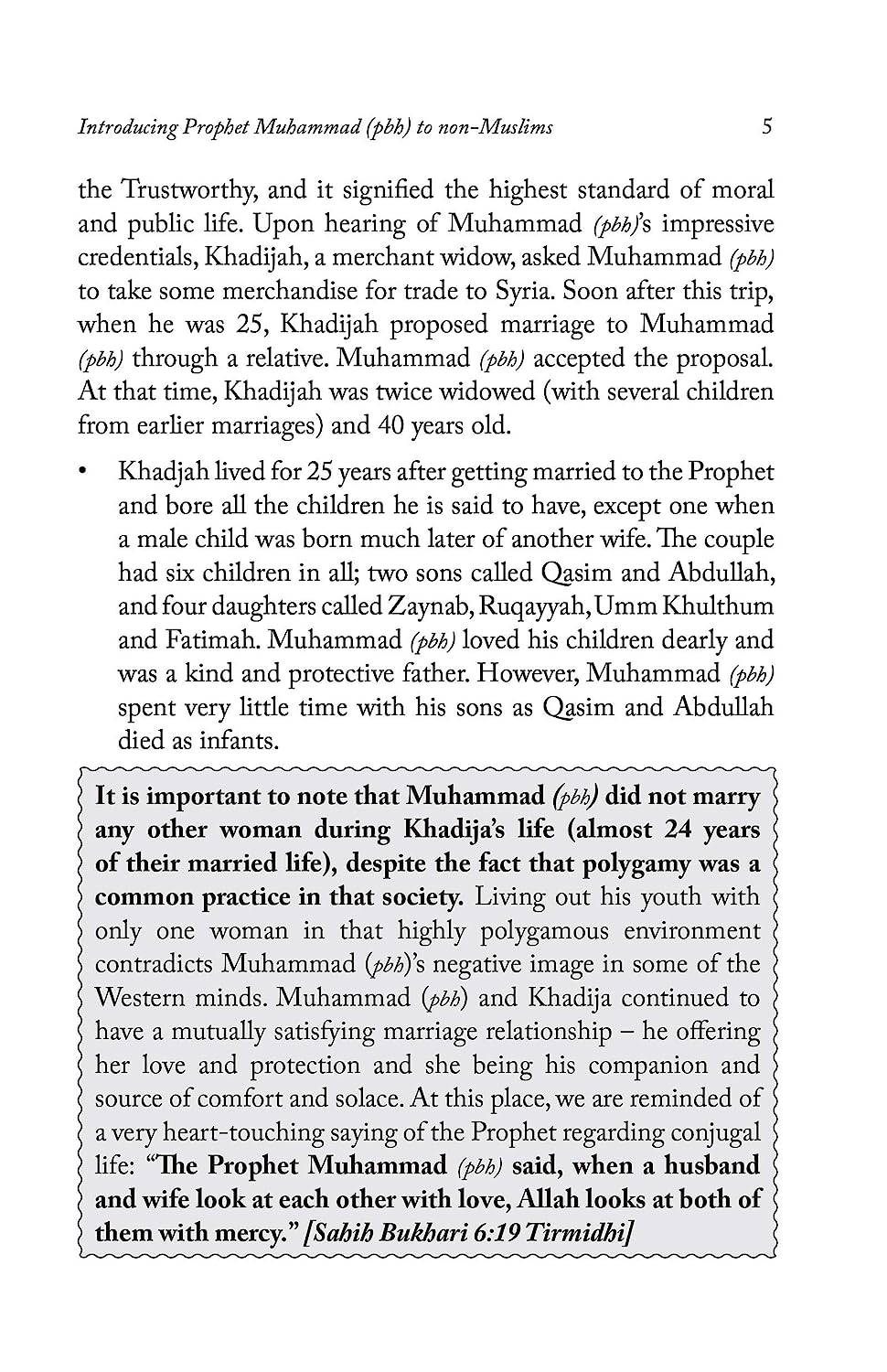 Introducing Prophet Muhammad to Non-Muslims