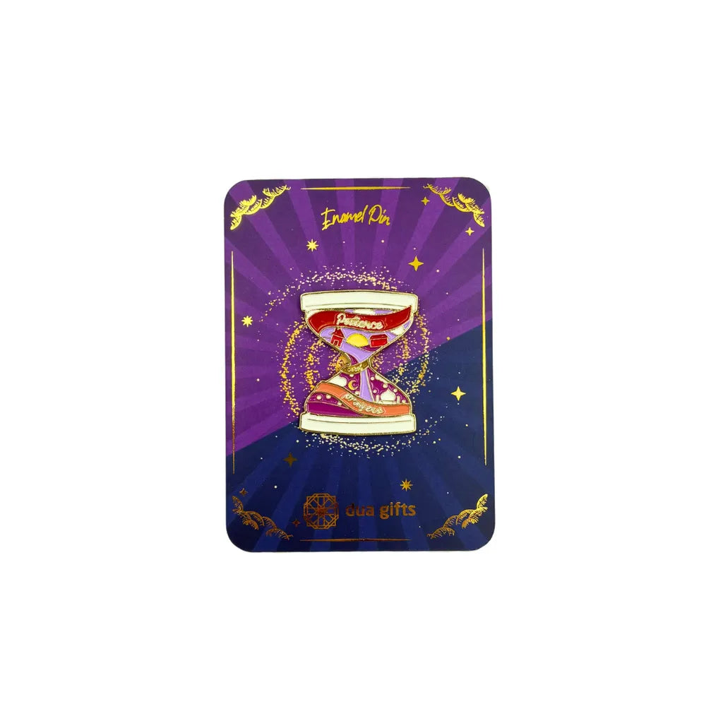 Enamel Pin: Patience and Prayers