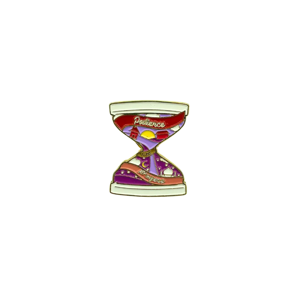 Enamel Pin: Patience and Prayers