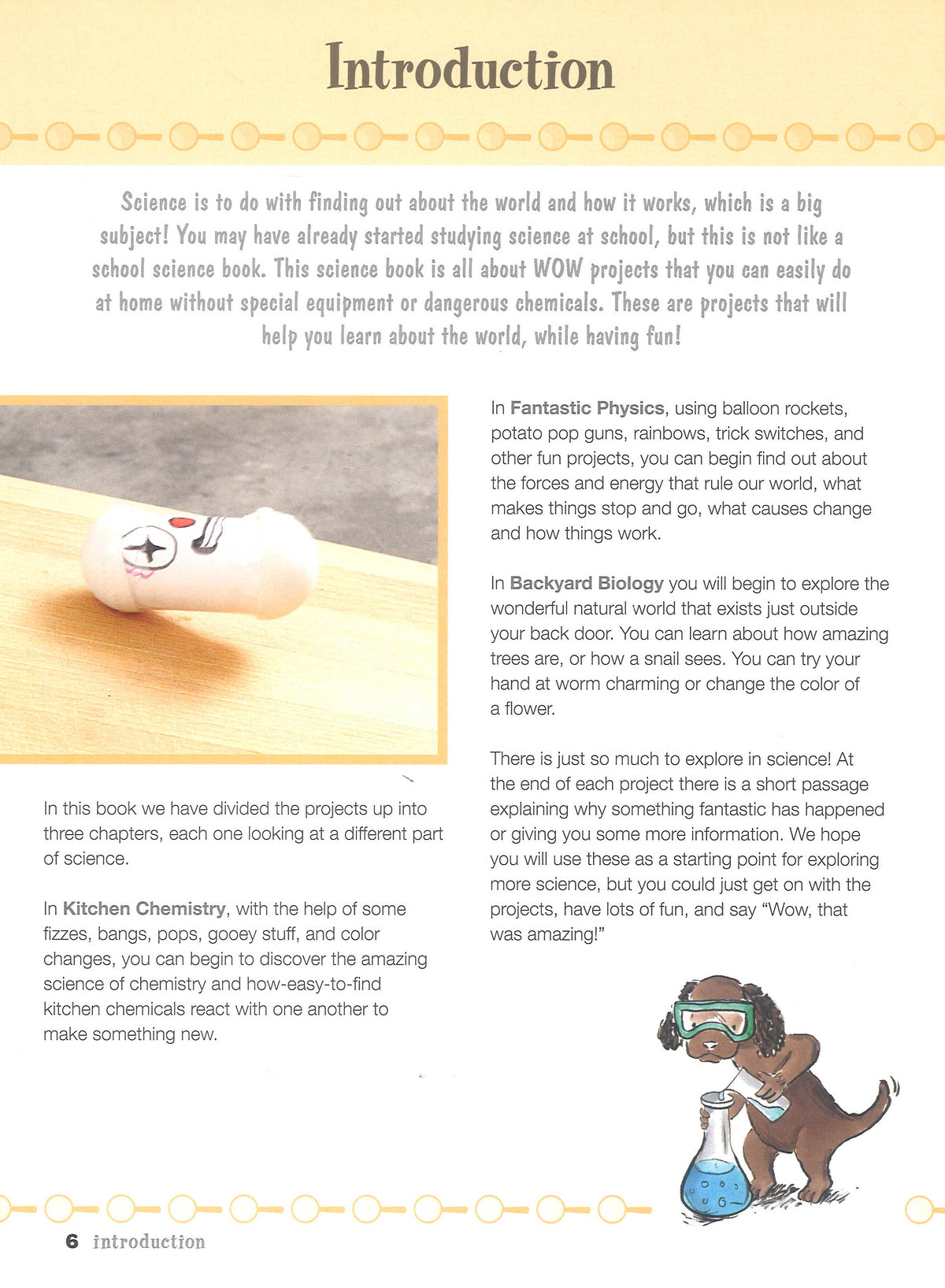 My First Science Book – introduction page