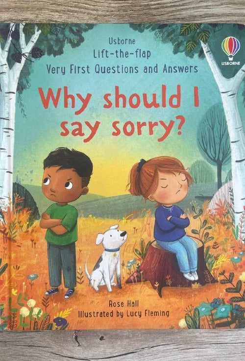Very First Questions & Answers: Why Should I Say Sorry? by Rose Hall front cover