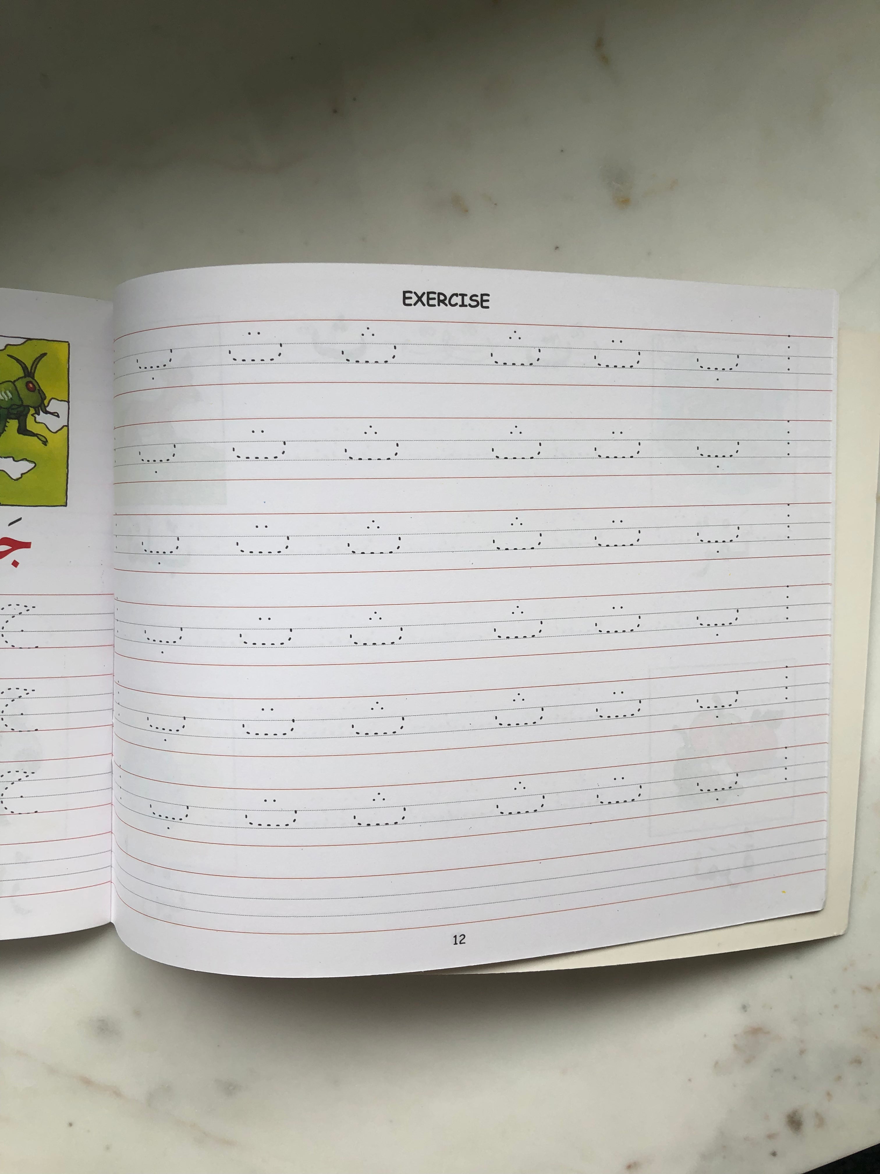 Arabic Handwriting Practice Book 1