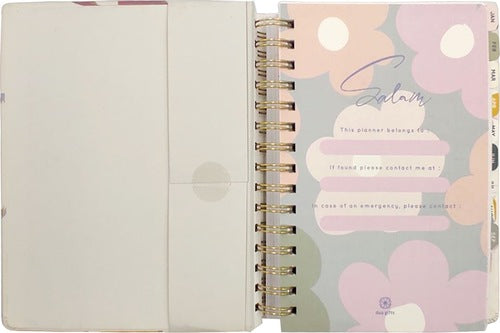 Blossom in Faith — Undated Planner