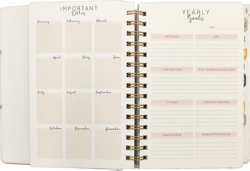 Blossom in Faith — Undated Planner