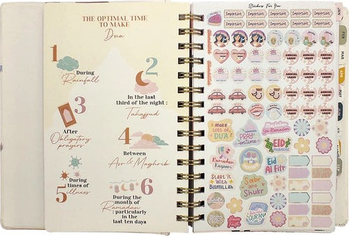 Blossom in Faith — Undated Planner