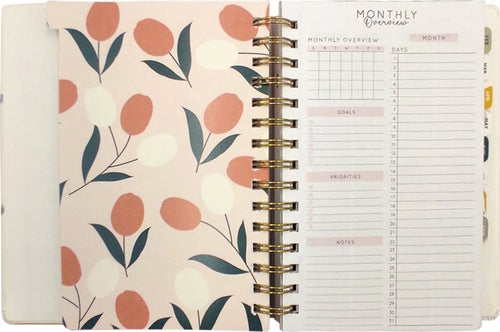 Blossom in Faith — Undated Planner