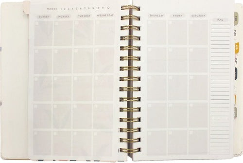 Blossom in Faith — Undated Planner