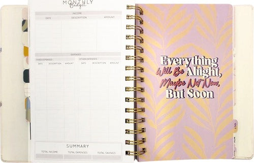 Blossom in Faith — Undated Planner