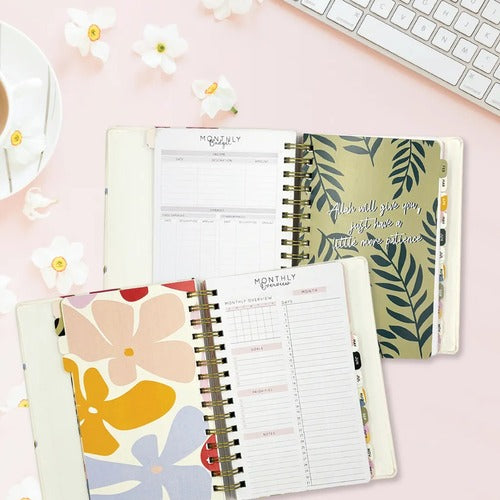 Blossom in Faith — Undated Planner