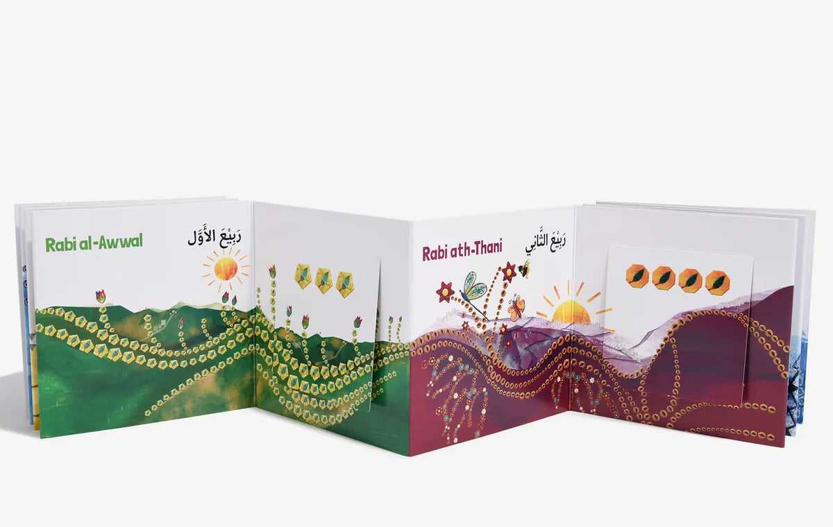 Fold-out Rabi al-Awwal and Rabi ath-Thani pages