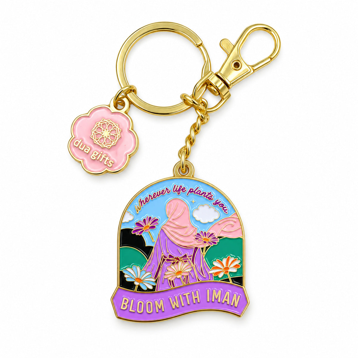 Keyring: Bloom with Iman