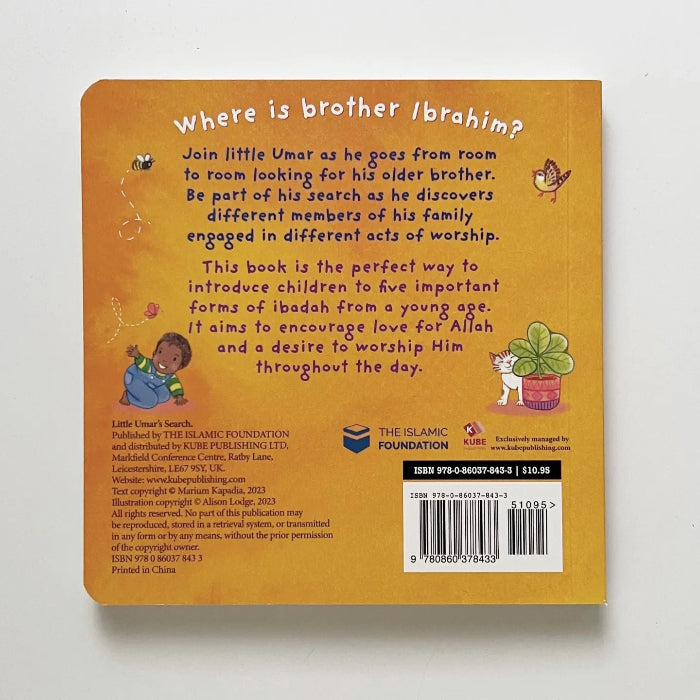 Little Umar's Search, Lift the Flap Book
