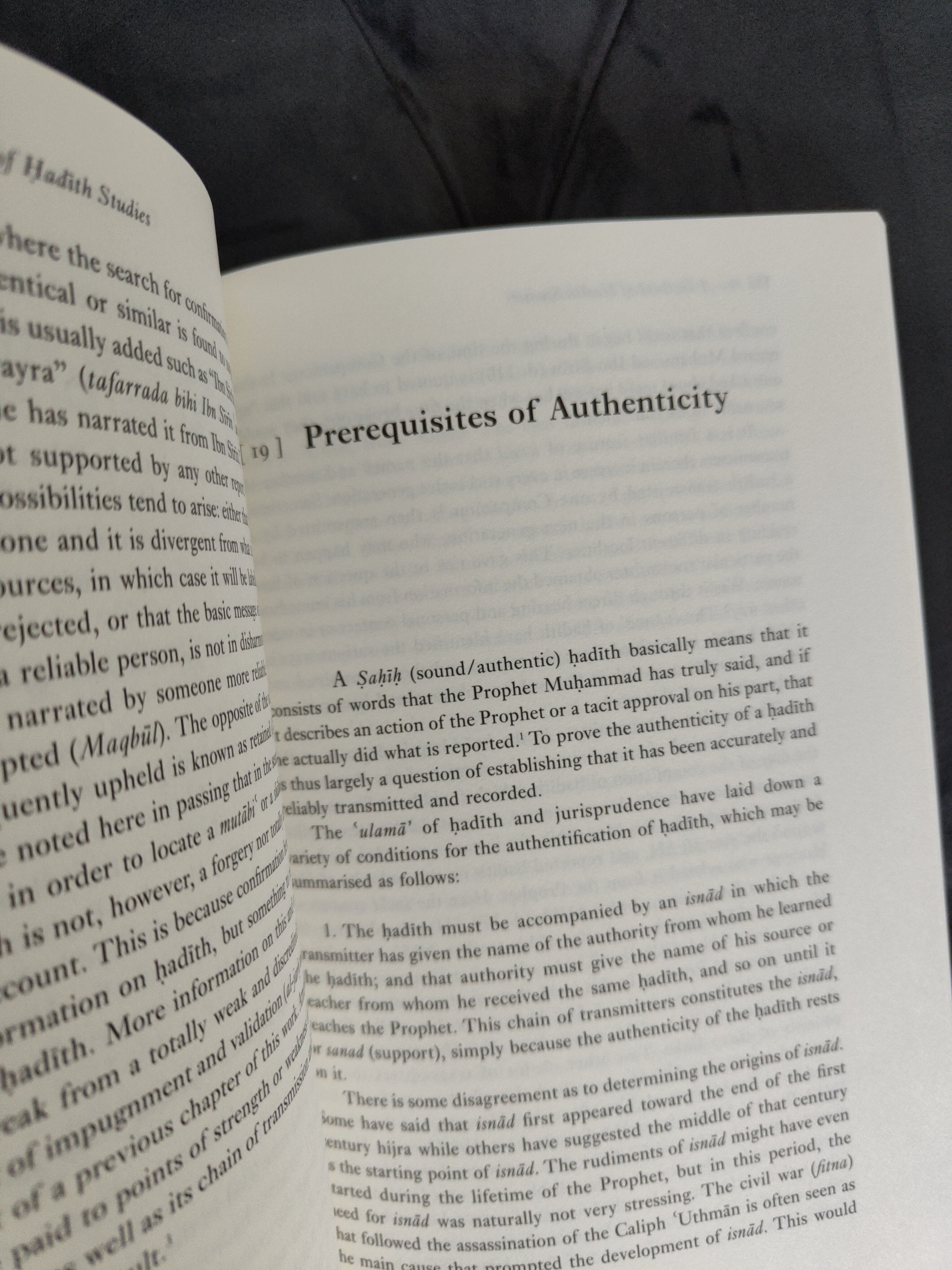 A Textbook of Hadith Studies