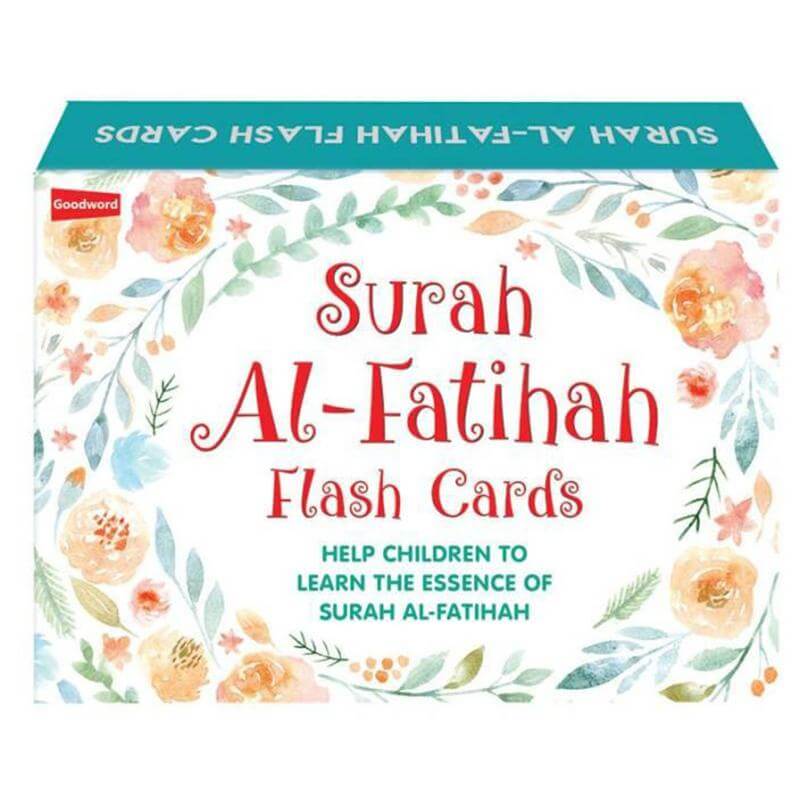 Surah al-Fatihah Flash Cards — illustrated box