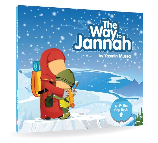 The Way to Jannah, lift-the-flap book (learn Important Islamic Phrases and Du'as)