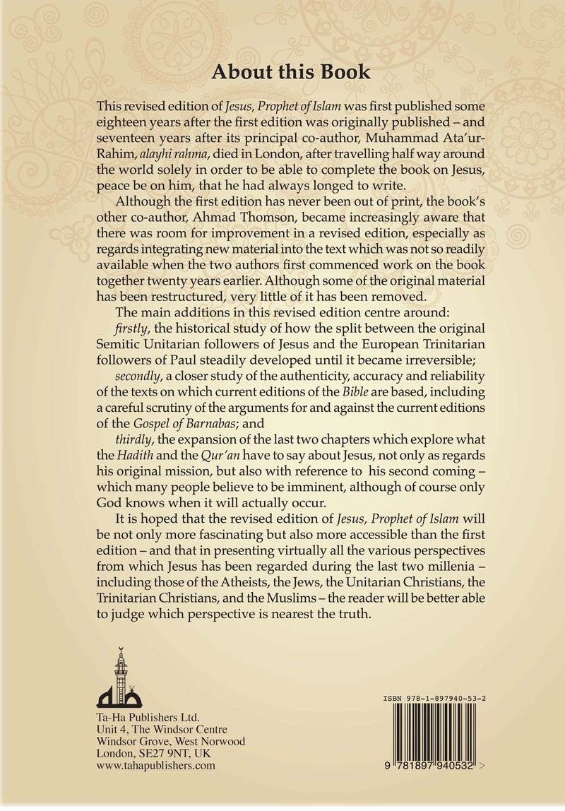 Jesus Prophet of Islam