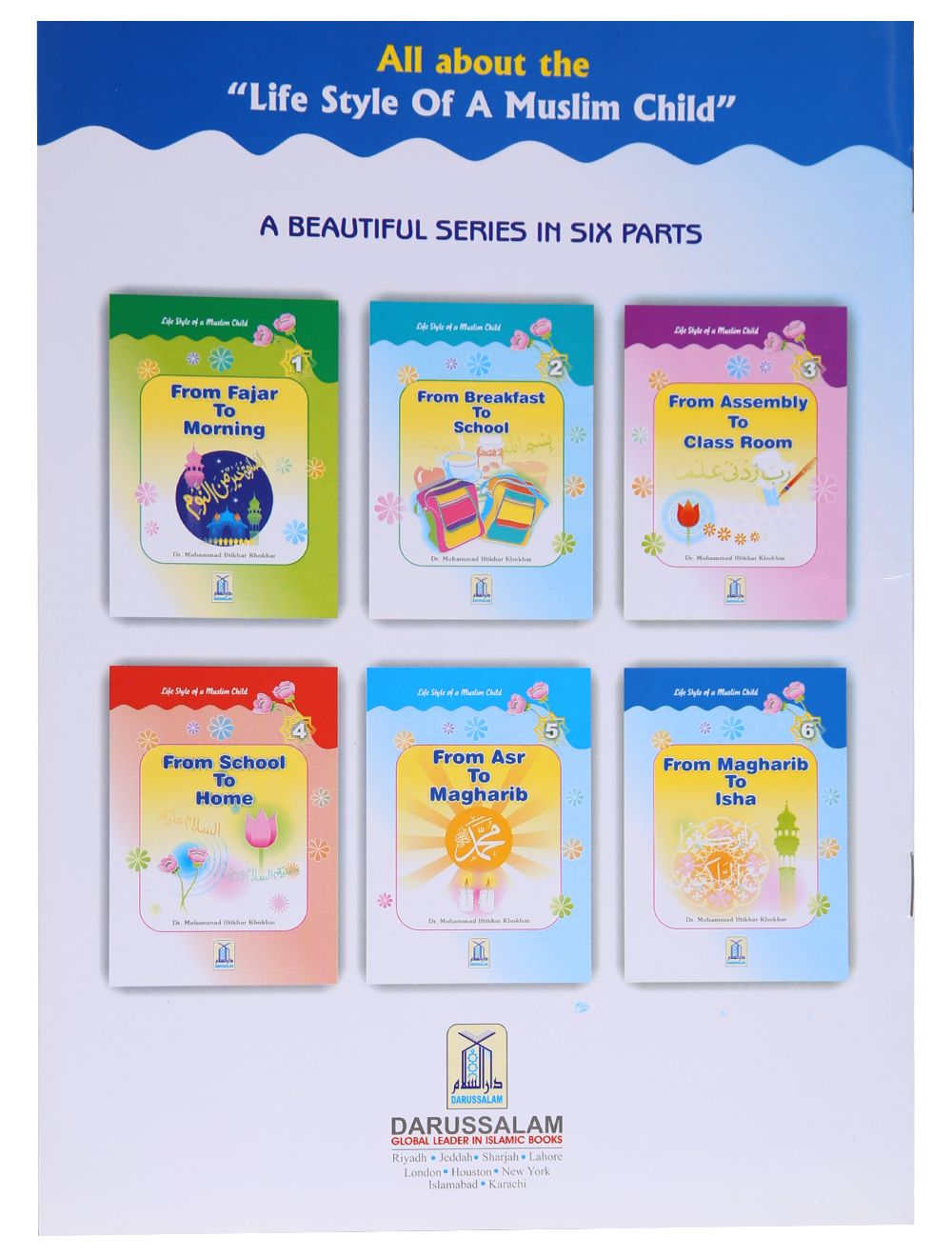 Lifestyle of A Muslim Child - Set of 6 Short Books