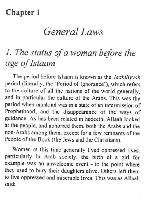 Rulings Pertaining To Muslim Women