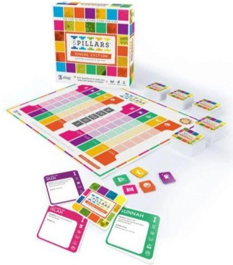 5Pillars: JUNIOR EDITION - Discover Islam While You Play Board Game