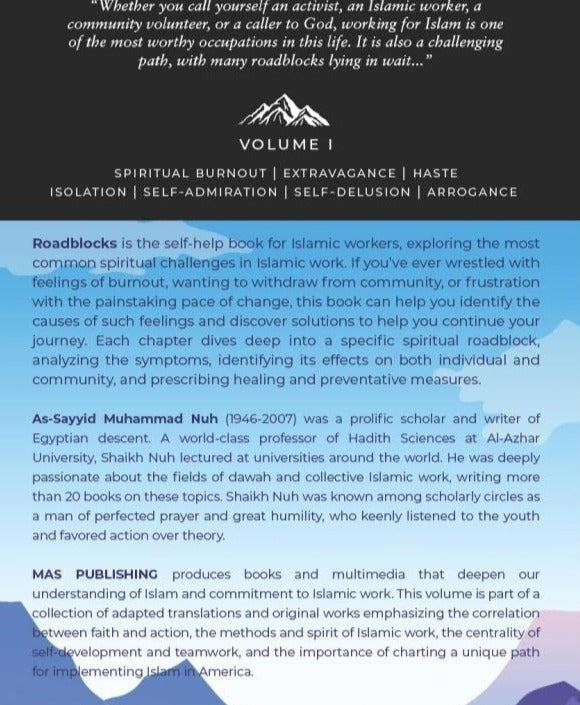 Roadblocks: Spiritual Challenges in Islamic Work
